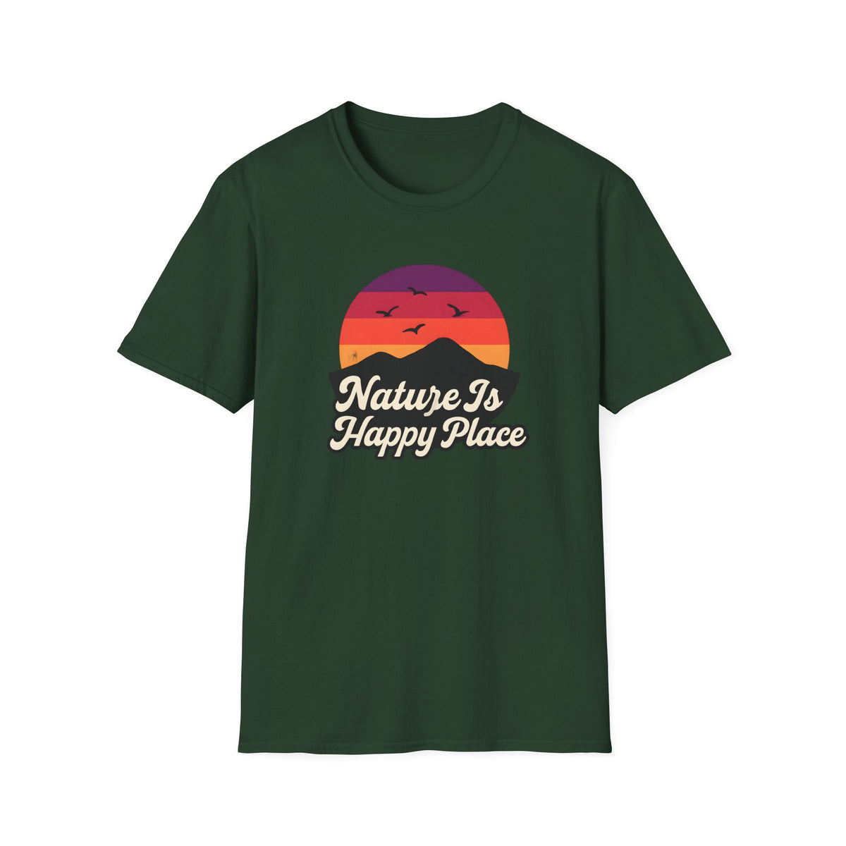 Sunset Over Mountains T-Shirt