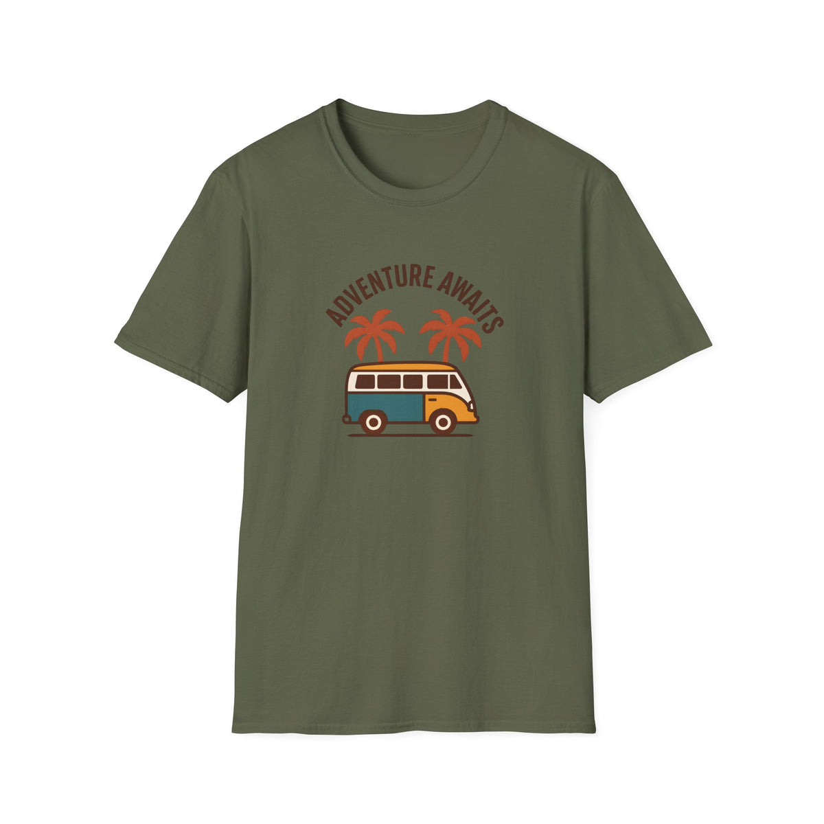 Adventure Awaits Van T-Shirt