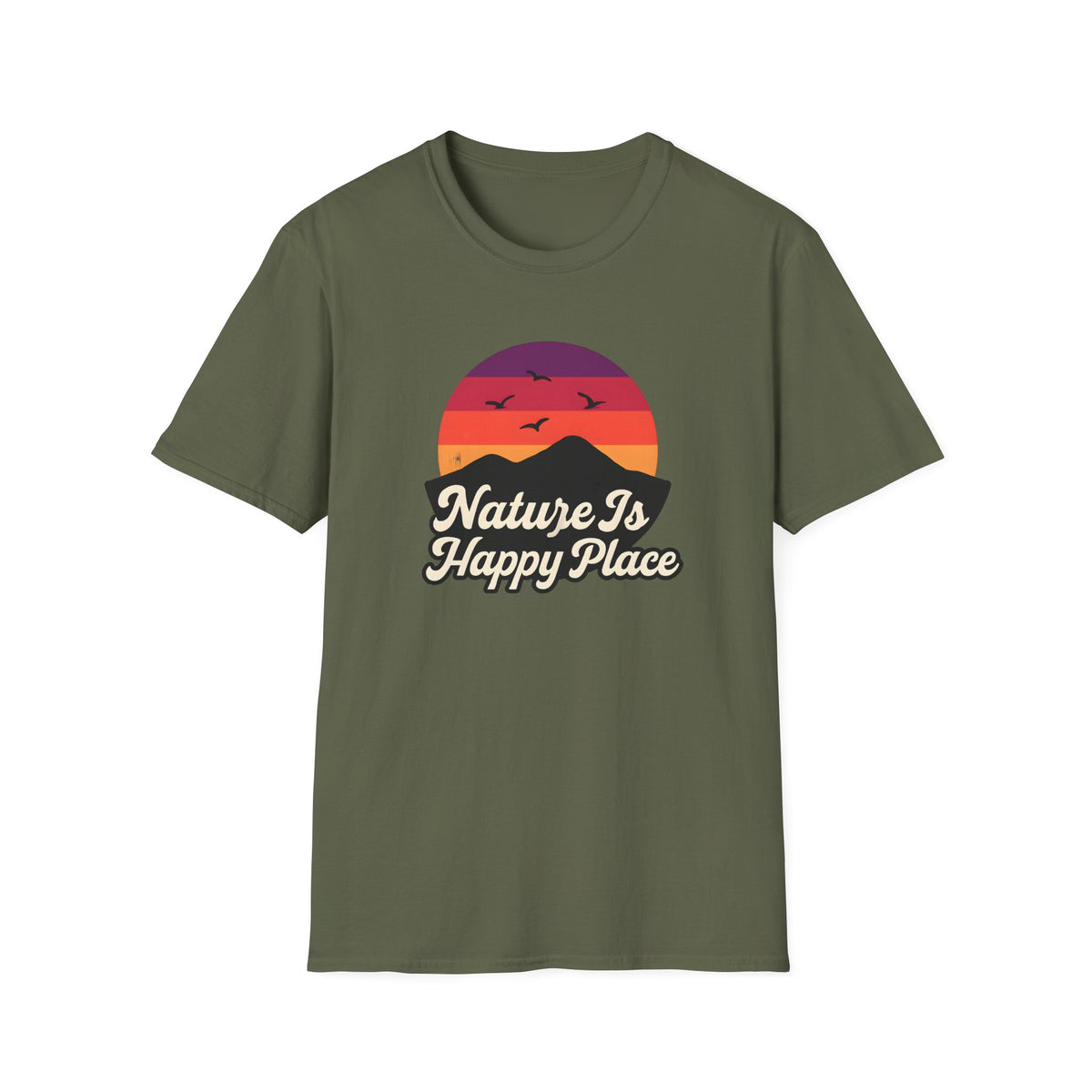Sunset Over Mountains T-Shirt