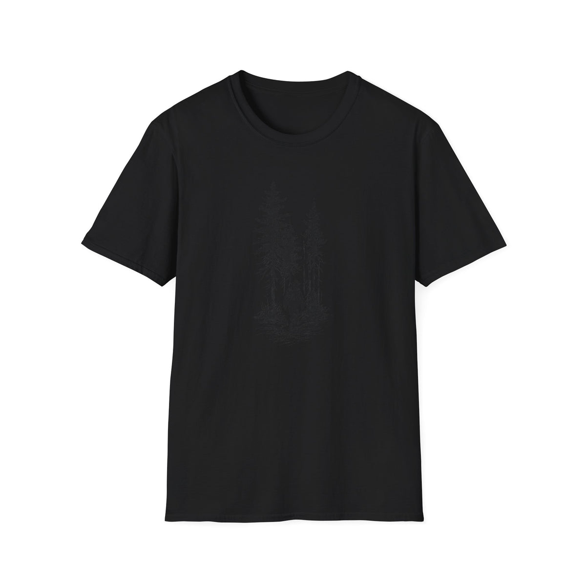 Hiker in Dark Forest T-Shirt